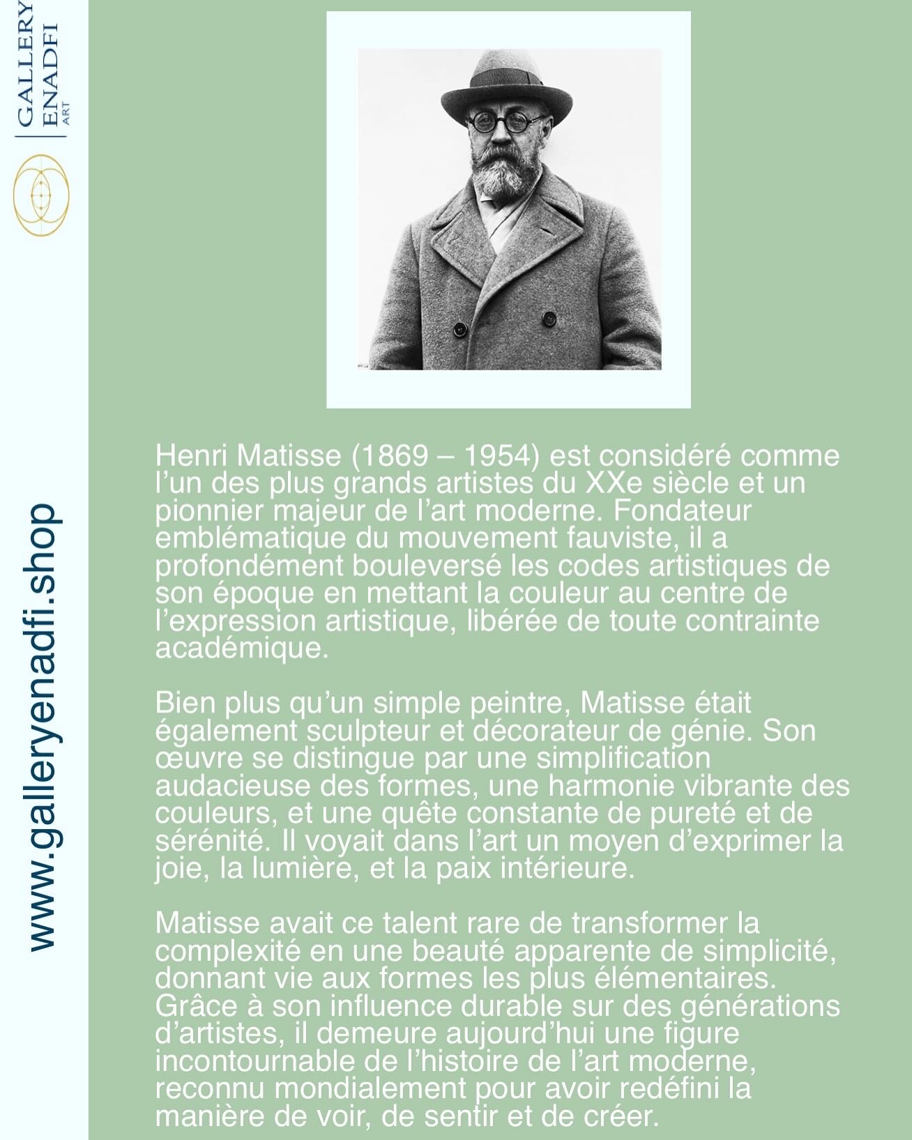 Tableau signè H.matisse