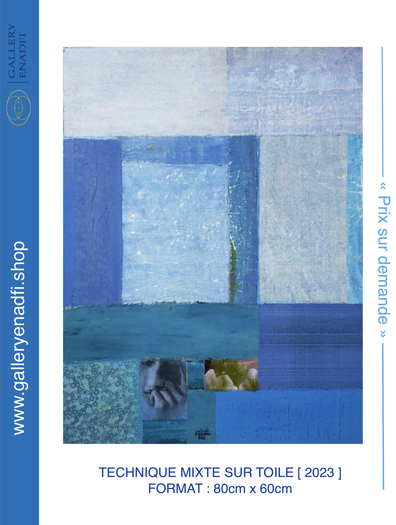 Tableau de l’artiste Ahmed ELAMIN