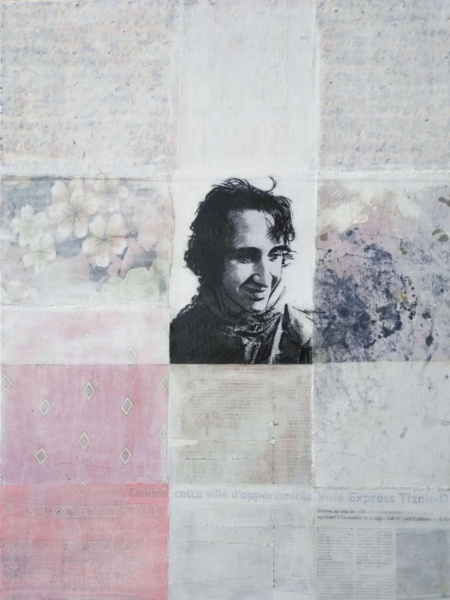 Tableau de l’artiste Ahmed ELAMIN