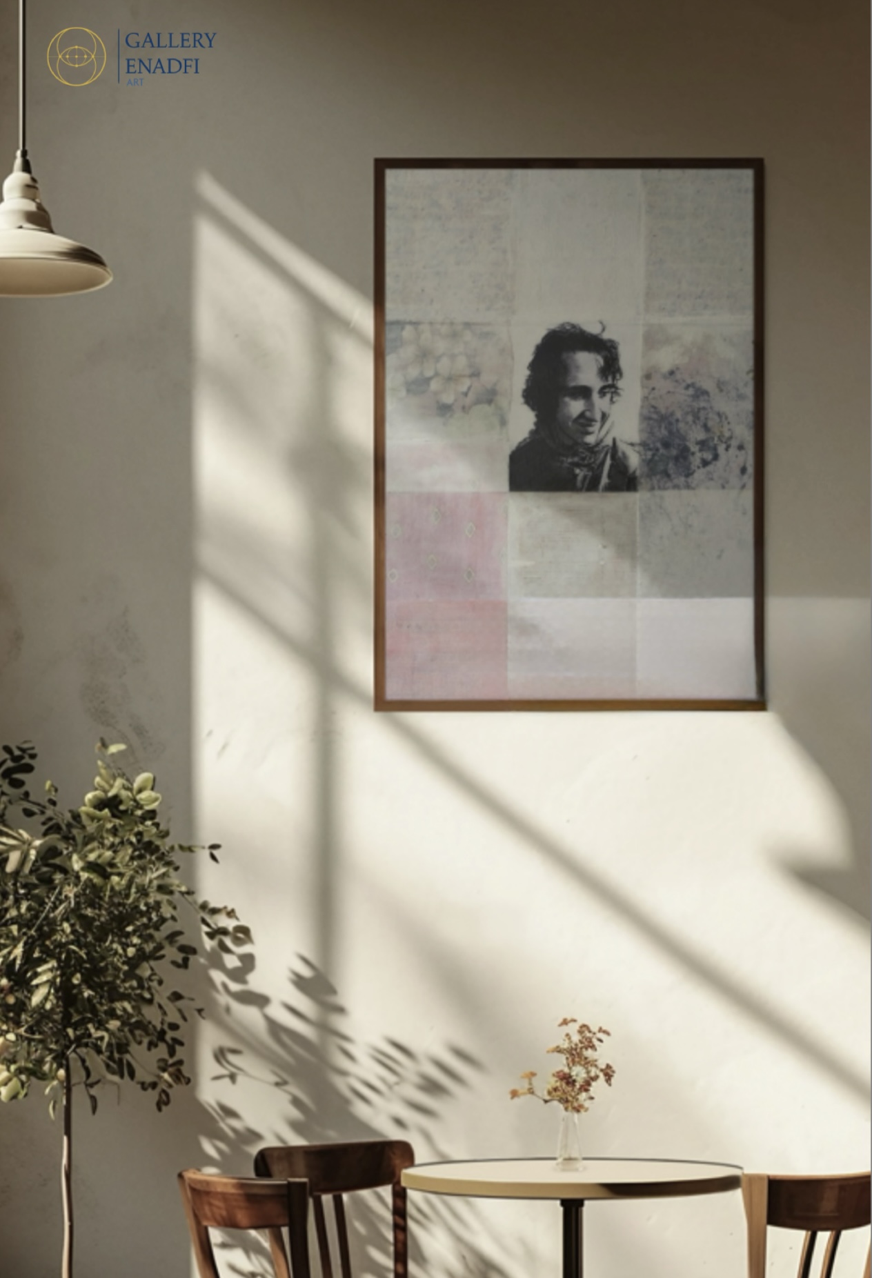 Tableau de l’artiste Ahmed ELAMIN