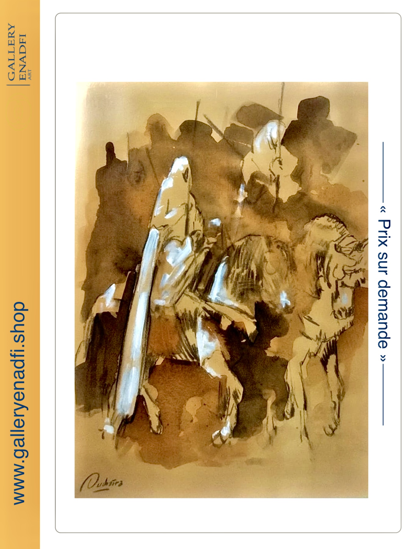 Tableau : huile sur toile